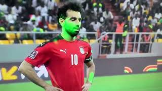 Mohamed Salah Penalty vs Senegal [upl. by Enilreug]