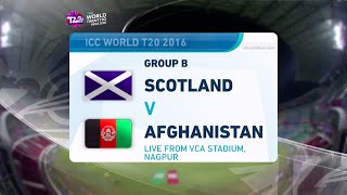 ICC WT20 Scotland vs Afghanistan Highlights [upl. by Solakcin]