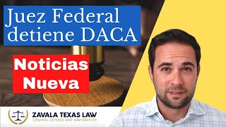 Juez Federal detiene DACA Noticias Nueva Julio 16 2021 [upl. by Neall28]