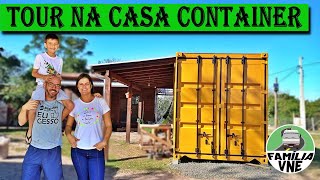 TERMINAMOS a CASA CONTAINER toda FEITA POR NÓS [upl. by Sierra]