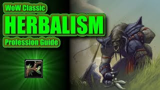 WoW Classic Your Complete Herbalism Profession Guide and Leveling 1300 [upl. by Assirroc]