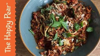 Spaghetti Bolognese  5 minute dinner  Vegan [upl. by Ruel]