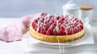 Hoe cheesecake met frambozen maken [upl. by Colburn]