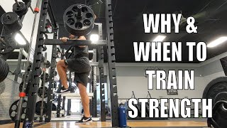 Why amp How To Incorporate Strength In Your Training Year  Strength Training For Sprinters [upl. by Elleivap571]