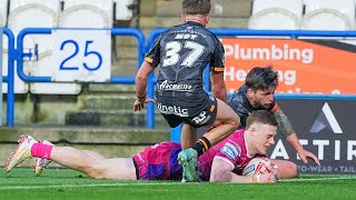 Pitchside Huddersfield Giants v Hull FC Unseen Footage [upl. by Sitrik]