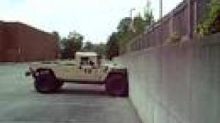 Humvee Climbing Vertical Wall 1 [upl. by Bugbee]