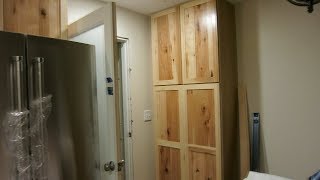 HOW TO INSTALL A KITCHEN PANTRY [upl. by Nedearb460]