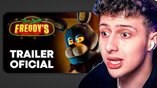 REACCIONANDO A EL TRAILER OFICIAL DE FIVE NIGHTS AT FREDDY’S LA PELÍCULA😱 [upl. by Eiggem]