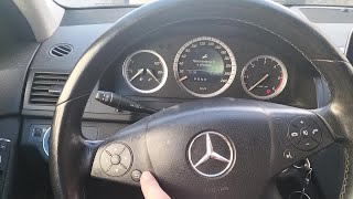 Resetear Aviso Mantenimiento MercedesBenz Clase C 220 CDI [upl. by Anivas]