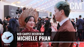 Michelle Phan Talks the Profound Effects of Meditation  UNFO 2022 Red Carpet With Steven Lim [upl. by Naima]