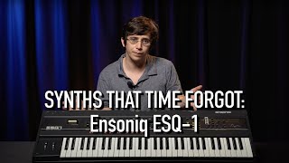 The Ensoniq ESQ1 Synths that Time Forgot [upl. by Sharman16]