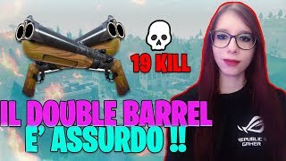 IL DOUBLE BARREL E DEVASTANTE 19 KILL SOLO GAMEPLAY  FORTNITE ITA [upl. by Garris65]