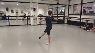 battement tendu amp pas de chéval combination ballet tutorial beginner [upl. by Spooner44]