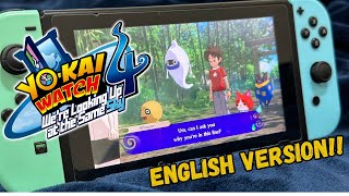 Yokai Watch 4 English Version on the Switch [upl. by Ibur]