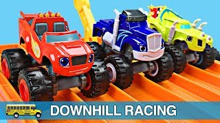 Monster Trucks for Kids  Blaze and the Monster Machines Racing for Children amp Toddlers [upl. by Anica]