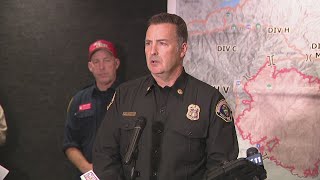 Officials provide latest on 23k acreage fire in San Bernardino County [upl. by Etna]