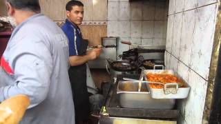 Algeria  Street Food in the Algiers historic Casbah [upl. by Euqinemod]