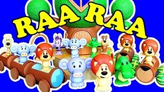 Raa Raa The Noisy Lion Interactive Toys Train Playset Crash amp Smash The Reject Shop Cheap Toys [upl. by Nenad]