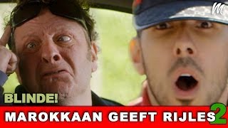 Blinde  Marokkaan Geeft Rijles Seizoen 2 Aflevering 4  Mertabi [upl. by Drobman]