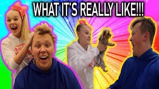 WHAT LIVING WITH JOJO SIWA IS REALLY LIKE [upl. by Etterual325]