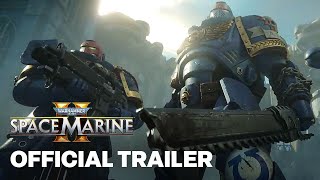 Warhammer 40k Space Marine 2 – Official quotForging a Sequelquot Trailer [upl. by Esilehc]