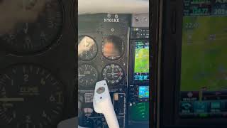 Aerostar Superstar N701KE Instrument panel in flight aviation pilot flying flight pilotlife [upl. by Nivk313]