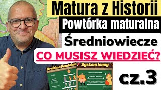 Matura z Historii 📚 Średniowiecze  Co musisz wiedzieć 💁‍♂️ Przemiany gospodarcze i społeczne [upl. by Mellar]