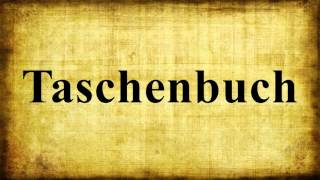 Taschenbuch [upl. by Sugna933]