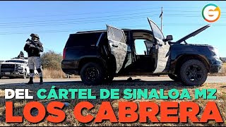 Los Cabrera del Cártel de Sinaloa MZ intentaron emboscar a elementos de la Guardia Nacional Durango [upl. by Dazhahs]