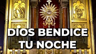 DIOS BENDICE tu NOCHE  5 minutos en el Santísimo [upl. by Martres]