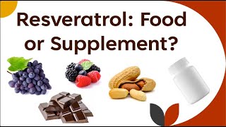 Resveratrol in Food or Supplement Which Is Better plus top 5 foods [upl. by Poucher423]