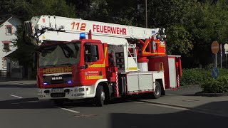 HLF10 HAB und ELW 1 Freiwillige Feuerwehr Puderbach [upl. by Putscher555]