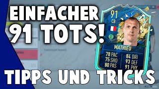 91er Mathieu SBC Futter schnell erspielen🔥⏩ Fifa 20 Aufgabe [upl. by Anigger]