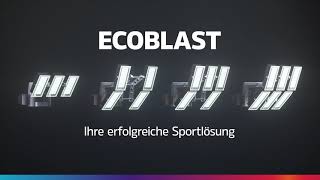 ECOBLAST Leistungsstarke modulare LEDLösung für Sportbeleuchtung [upl. by Alben416]