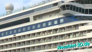 AIDA Reisebericht Antalya 02112012 Tag 1 Route Mittelmeer 16  Transsuez mit AIDAdiva HD  2D [upl. by Ayerhs8]