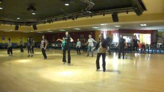 Jumpin The Gun Line Dance Demo amp Walk Through [upl. by Eidua]