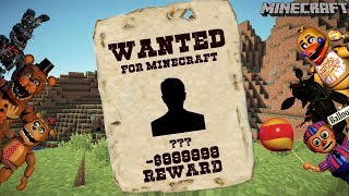 Minecraft FNAF Hit List  Let The Hunt Begin EP 1 [upl. by Ecnerual]