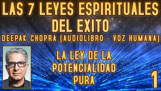 Las 7 leyes espirituales del éxito Deepak Chopra  1 La ley de la potencialidad pura Audiolibro [upl. by Mcleroy624]