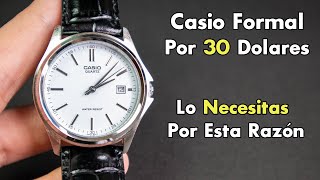 Casio Formal  Reloj Económico De Buena Calidad  Review En Español [upl. by Hardunn561]