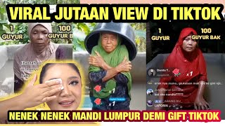 VIRAL DI TIKTOK JUTAAN VIEW  TREND VIDEO MANDI LUMPUR KONTEN MENGHIBUR ATAU KONTEN NGEMIS GIFT [upl. by Acile]