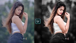 Moody dark effect Lightroom photo editingpreset download free [upl. by Orazal670]