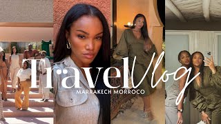 MARRAKECH TRAVEL VLOG WOMENS RETREAT NEW FRIENDS  VULNERABLE amp MORE  ALLYIAHSFACE MOROCCO VLOG [upl. by Mellisa]