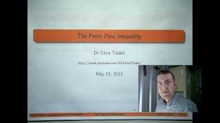 The Peter Paul Inequality [upl. by Ginelle705]