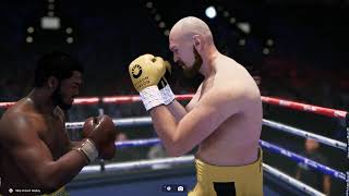 Smokin Joe Frazier Knocks Out Tyson Fury  Undisputed  PC Gameplay [upl. by Laure193]