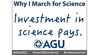 March for Science Investment in Science Pays [upl. by Agnese921]