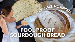 Sourdough Artisan Bread Recipe [upl. by Richardson]