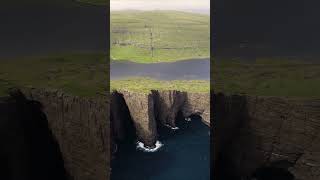 Faroe Islands from a birds eye view Drone video in 4k [upl. by Eseyt]