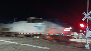 Amtrak PO53 Auto Train at Dillon SC on the CSX A Line [upl. by Carn]