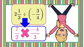 6 Steps to Divide Rational Numbers in Fraction Form  Grade 7 Math  7NSA2 💚 [upl. by Chrystal]