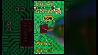 How to make hot air solder How to solder smd [upl. by Aymer]